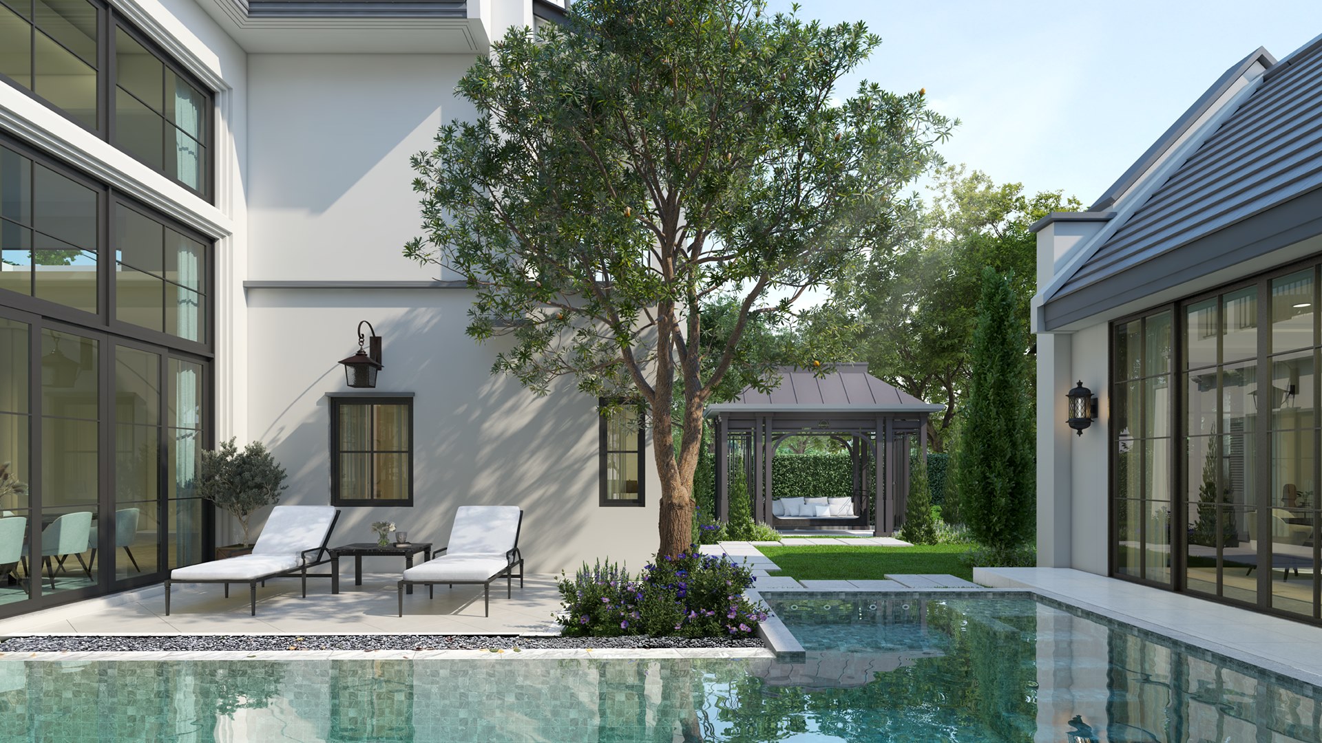 Nantawan Pool Villa Rama9 New Krungthepkretha 4